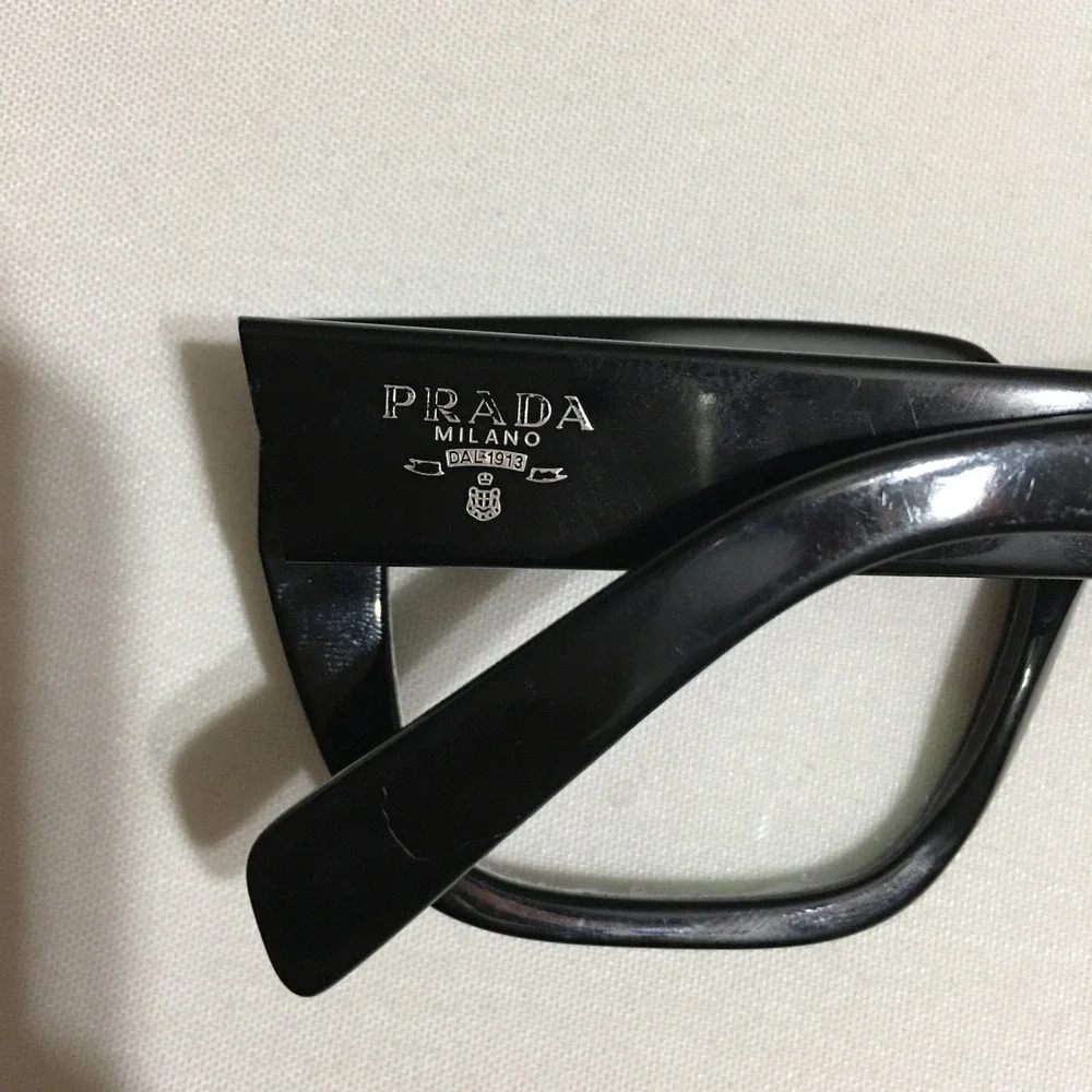 PRADA VPR A03 16K-1O1 140 Black Eyeglasses 52-18 Frame Only